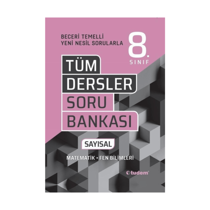 8. Sınıf Tüm Dersler Soru Bankası Sayısal Beceri Temelli - Görsel 1