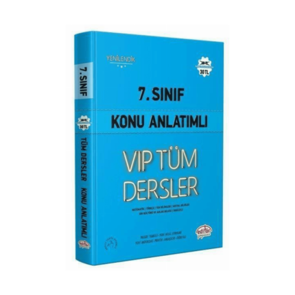 7. Sınıf Tüm Dersler Konu Anlatımlı Vip Mavi