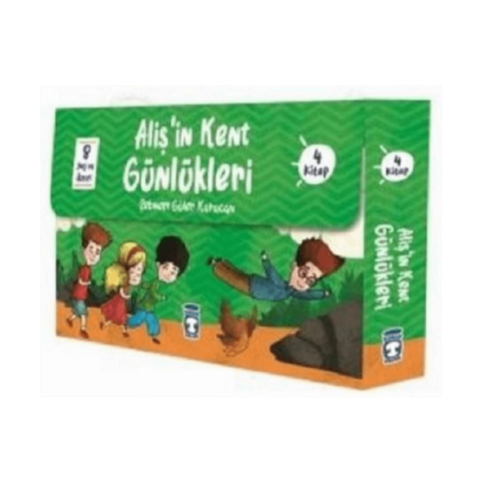 Alişin Kent Günlükleri Set 4 Kitap Takım - Görsel 1