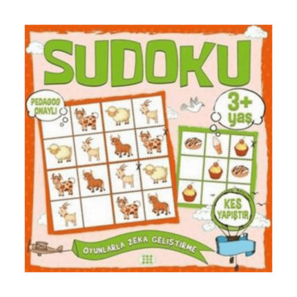 Çocuklar İçin Sudoku Kes Yapıştır (3+ Yaş)