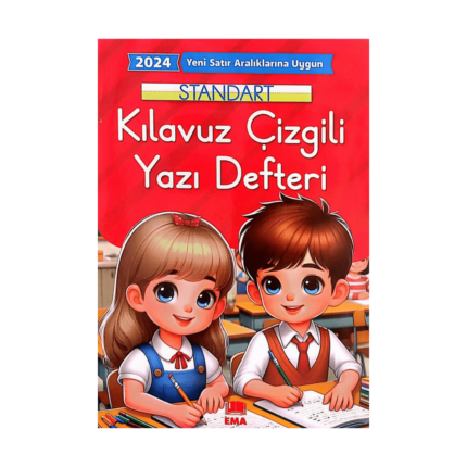 Yazı Defteri Standart Kılavuz Çizgili Küçük Boy Yeni - Ema Çocuk