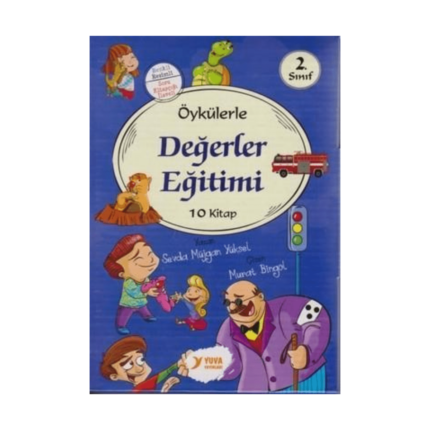 2. Sınıf Öykülerle Değerler Eğitimi 10 Kitap Kutulu