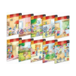 İngilizce Hikaye Seti (10 Kitap) İlkokul 1. Sınıf Karekod Dinlemeli