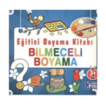 Eğitici Kalın Boyama Kitabı Bilmeceli Boyama