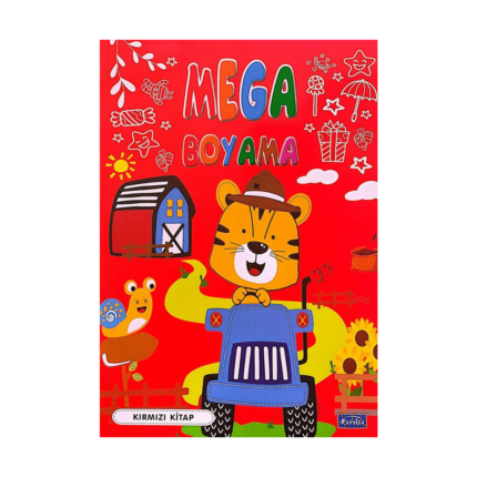 Mega Boyama Kırmızı