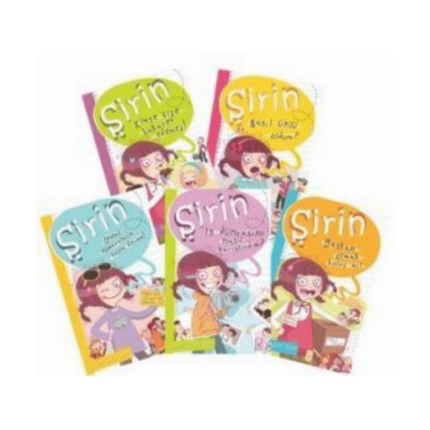 Şirin İş Başında 1 Set - (5 Kitap)