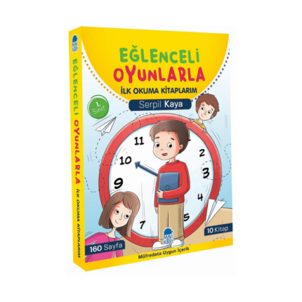 Eğlenceli Oyunlarla İlk Okuma Kitaplarım Set 10 Kitap