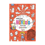 Çocuklar İçin Mandala Kırmızı