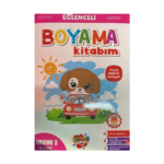 Eğlenceli Boyama Kitabım - Pembe Kitap Seviye 2 (3-4 Yaş)