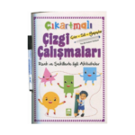 Çıkartmalı Çizgi Çalışmaları Renkler Ve Şekiller (Okul Öncesi)