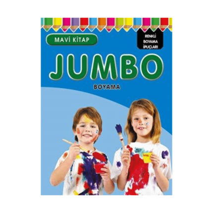 Jumbo Boyama - Mavi Kitap