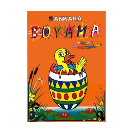 Stickerli Kalın Boyama - Turuncu