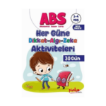 Abs 3-4 Yaş Her Güne Dikkat-Algı-Zeka Aktiviteleri 30 Gün