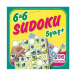 6 X 6 Çıkartmalı Sudoku 12 - +5 Yaş