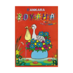 Stickerli Kalın Boyama - Kırmızı