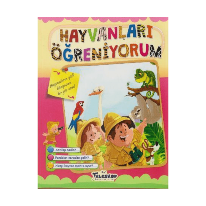 Hayvanları Öğreniyorum - Öğreniyorum Serisi - Görsel 1