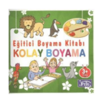 Eğitici Kalın Boyama Kitabı Kolay Boyama