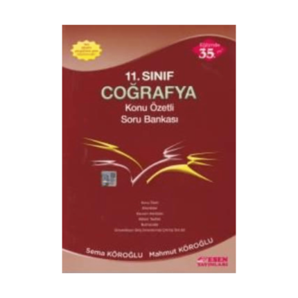 11. Sınıf Coğrafya Konu Özetli Soru Bankası