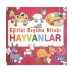 Eğitici Kalın Boyama Kitabı Hayvanlar