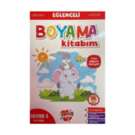 Eğlenceli Boyama Kitabım - Kırmızı Kitap Seviye 3 (4-5 Yaş)