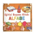Eğitici Kalın Boyama Kitabı Alfabe