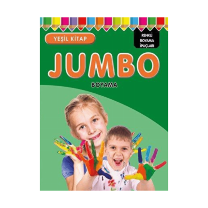 Jumbo Boyama - Yeşil Kitap
