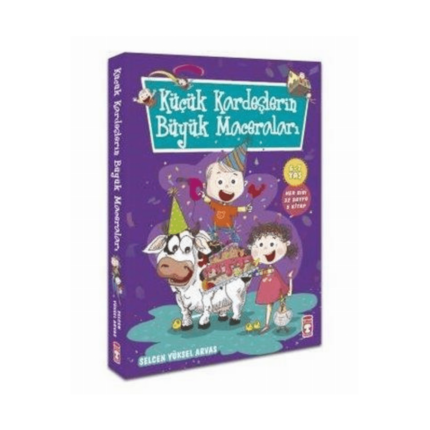 Küçük Kardeşlerin Büyük Maceraları Seti - 5 Kitap Takım