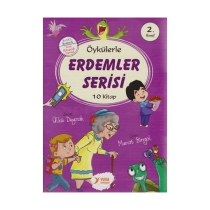 2. Sınıf Öykülerle Erdemler Serisi 10 Kitap Kutulu