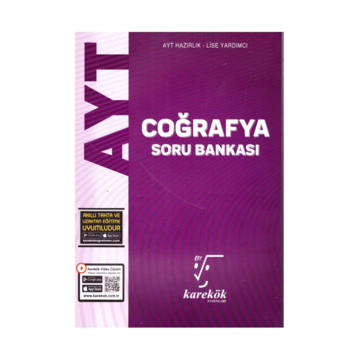 Yks Ayt Coğrafya Soru Bankası - Karekök Yayınları - Görsel 1