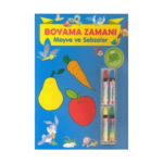 Meyve Ve Sebzeler Boyama Zamanı