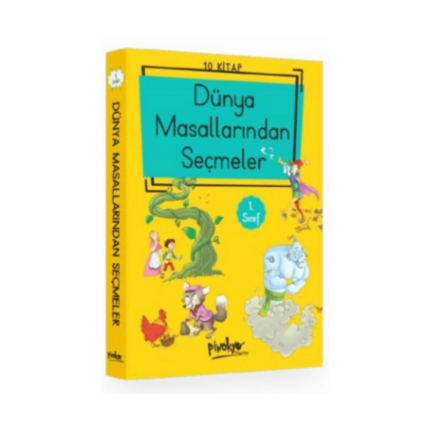 1. Sınıf Dünya Masallarından Seçmeler 10 Kitap