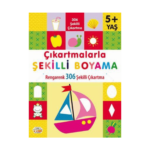 Çıkartmalarla Şekilli Boyama 5 Yaş Üstü