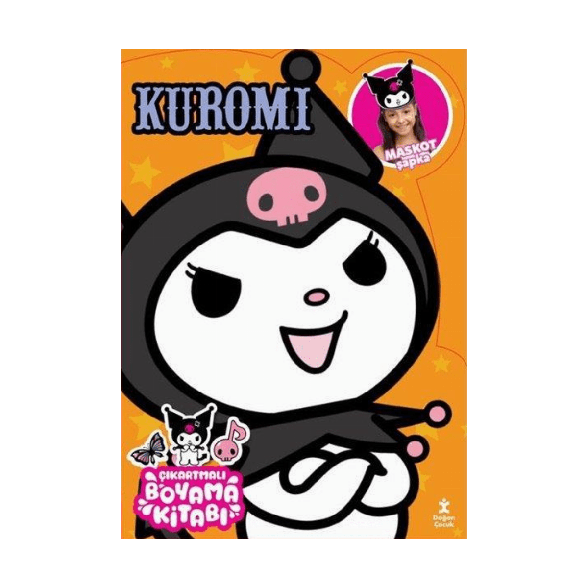 0047b-kuromi-cikartmali-boyama-kitabi-maskot-sapka-1-1.png Kuromi - Çıkartmalı Boyama Kitabı - Maskot Şapka - Görsel 1