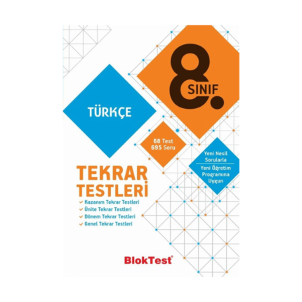 8. Sınıf Türkçe Tekrar Testleri