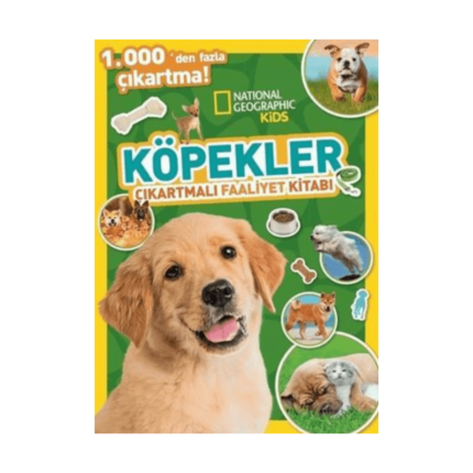 National Geographic Kids Köpekler Çıkartmalı Faaliyet Kitabı