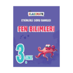 3. Sınıf Fen Bilimleri Etkinlikli Soru Bankası Classmate ( İadesizdir )