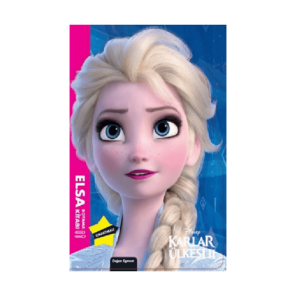 Dısney Karlar Ülkesi Elsa Çıkartmalı Boyama Kitabı
