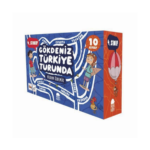 Gökdeniz Türkiye Turunda 4. Sınıf Seti - (10 Kitap)