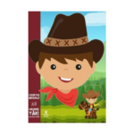 Maskeni Tak - Kovboy - Boyama Kitabı