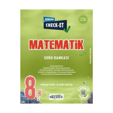 8. Sınıf Matematik Soru Bankası Kendini Check Et ( İadesizdir )