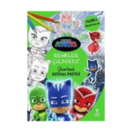Pjmask Renkler Çıldırdı Çıkartmalı Boyama Partisi