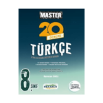 8. Sınıf Türkçe Deneme 20'Li Master ( İadesizdir )