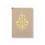 Kuranı Kerim Hafız Boy Kadife Nakışlı Vizon