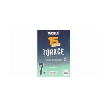 7. Sınıf Türkçe 15 Deneme Master ( İadesizdir )