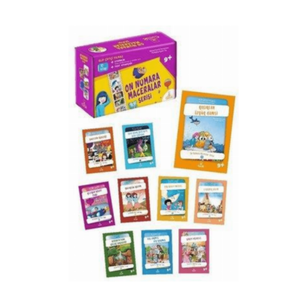 On Numara Maceralar Serisi Seti - 10 Kitap Takım