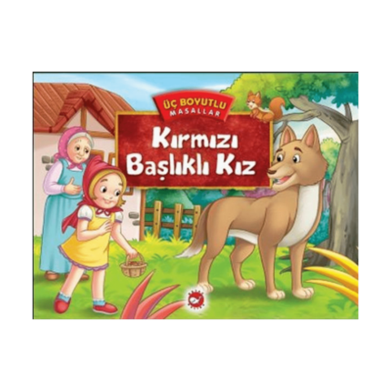 Üç Boyutlu Kırmızı Başlıklı Kız