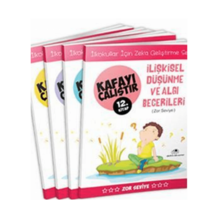 Kafayı Çalıştır Set Zor Seviye 4 Kitap