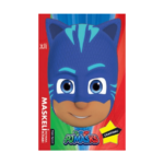 Pjmasks Çıkartmalı Maskeli Boyama Kitabı 2020