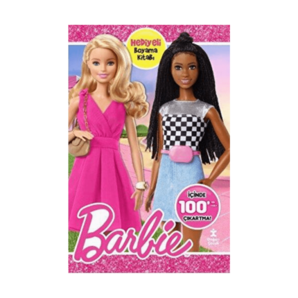 Barbie 100+ Çıkartma Hediyeli Boyama Kitabı