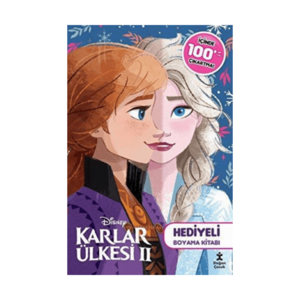 Disney Karlar Ülkesi 2 100+ Çıkartma Hediyeli Boyama Kitabı
